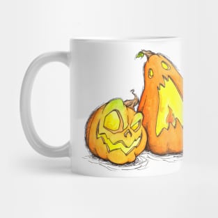 Ink Jack-O-Lanterns Mug